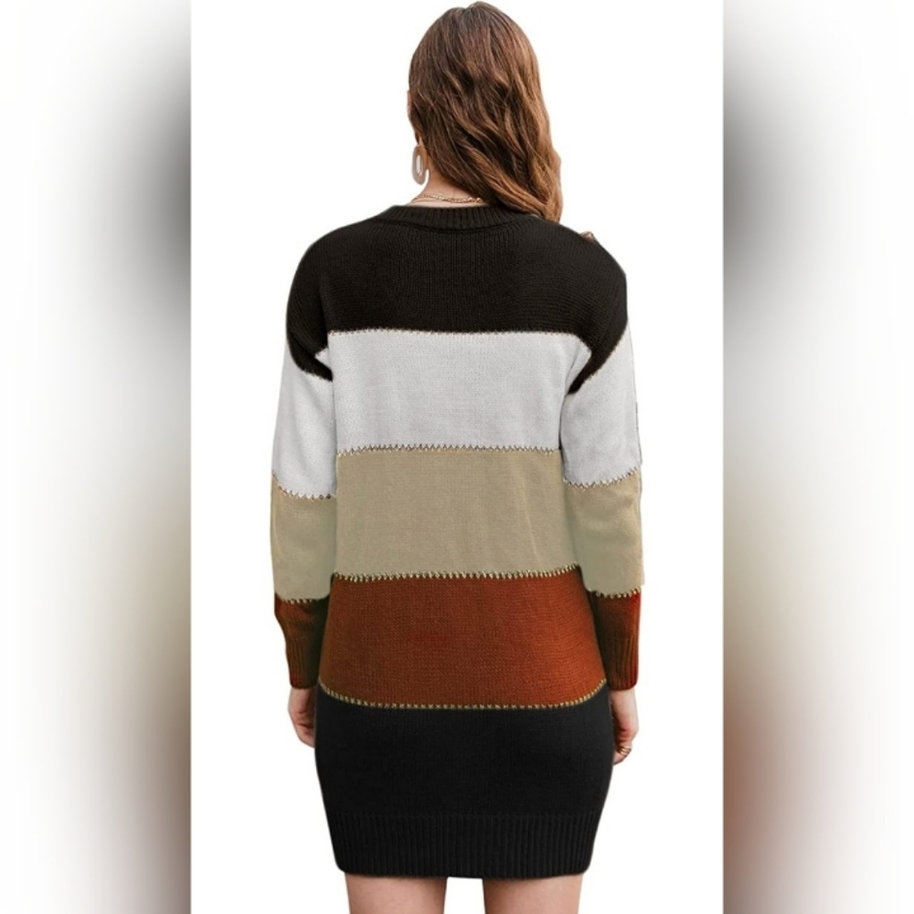 🌞Winter Sweater Dress  - Picture 2 of 4